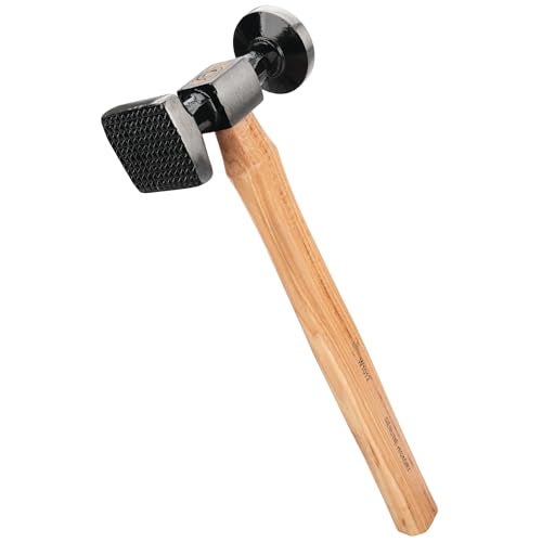 Performance Tool W1012 HeatShrinking Hammer High Carbon Drop Forged Steel Head Genuine Hickory Handle Ideal for Metal Working with Dolly - Image 1