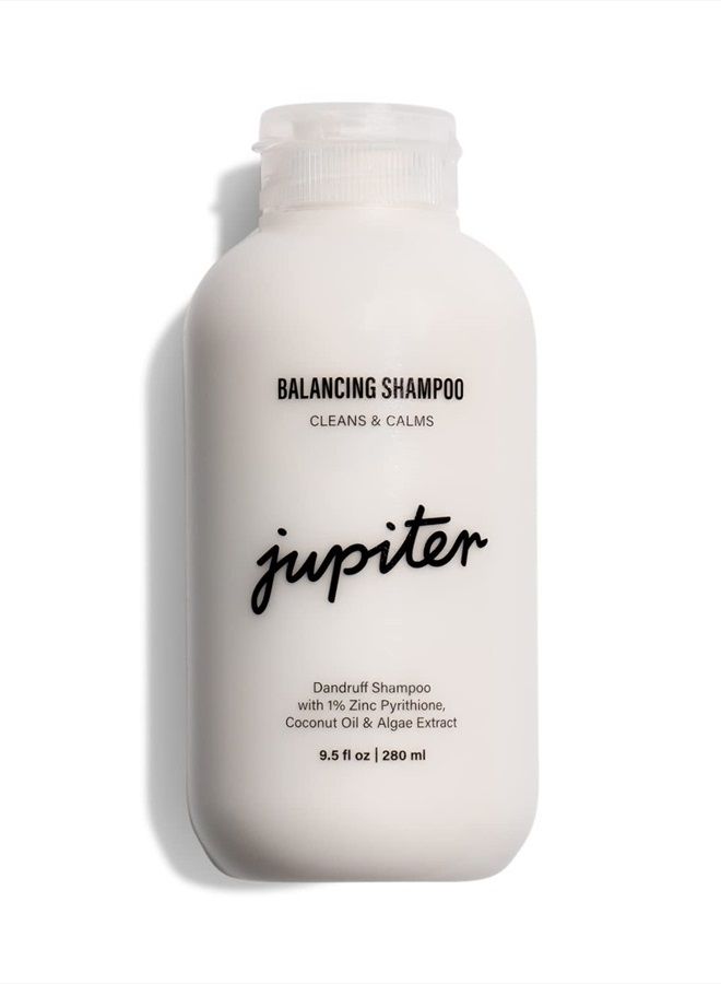 Jupiter Anti Dandruff Shampoo For Women & Men - Physician-Formulated For Flaky, Itchy, Oily, Dry Scalp Treatment - Vegan, Sulfate Free - Color Safe & Paraben Free Scalp Psoriasis Shampoo With Zinc - Image 1