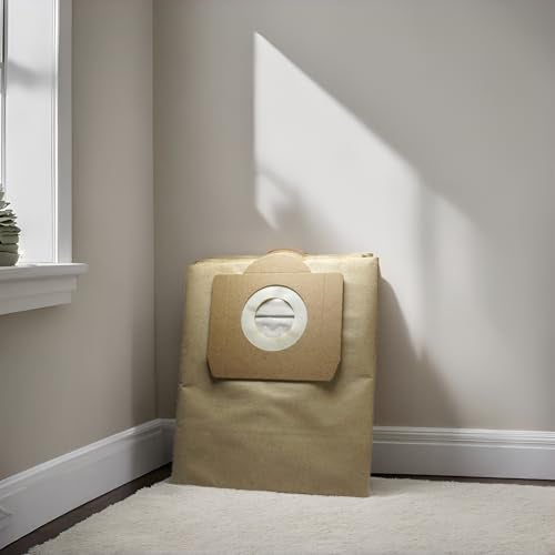 RODAK 5 Paper Dust Bags Compatible With Karcher WD1 / MV1, Made Of Double Ply Filter, Tear Resistance - Image 2