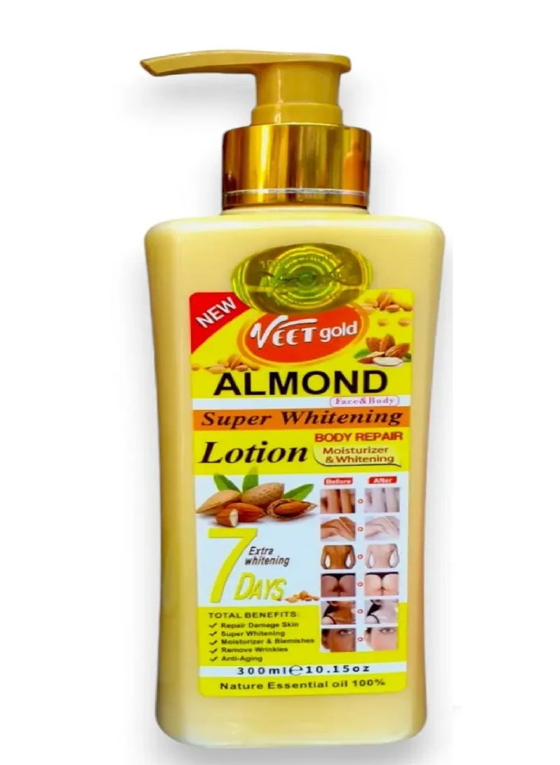 Veet gold Almond Super Whitening Lotion 300 ML