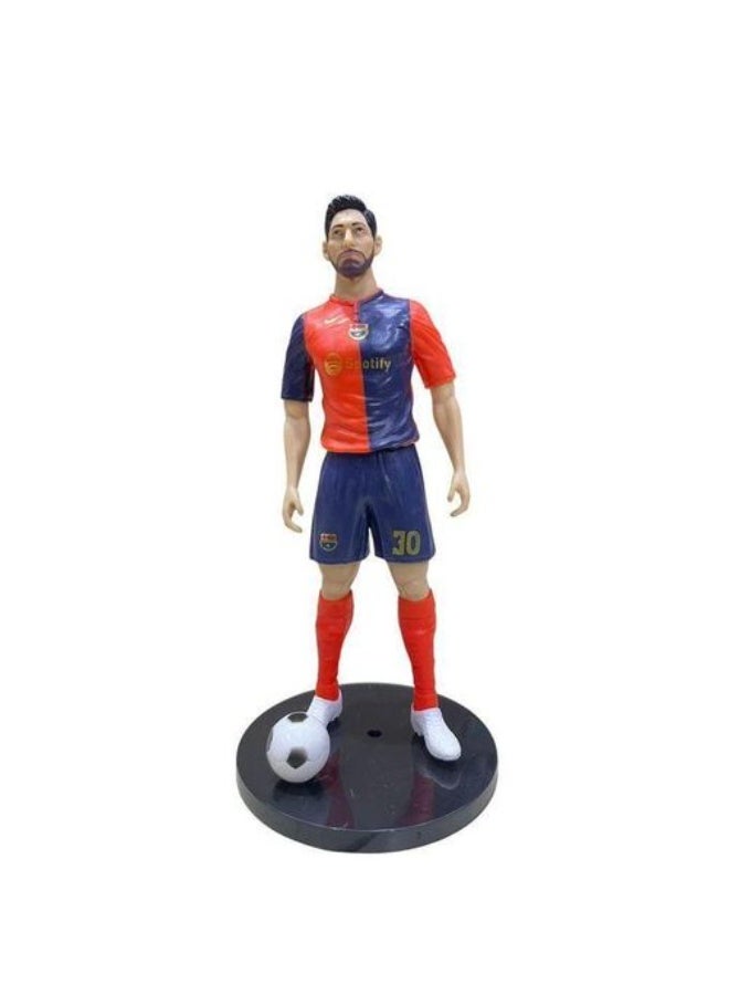 مجسم شخصية لاعب كرة القدم ليونيل ميسي برشلونة قابل للتحصيل - Image 2