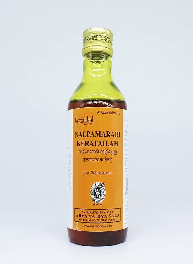 Kottakkal | Nalpamaradi Kera Tailam-200Ml (Pack Of 1) | Of Arya Vaidya Sala - Image 1