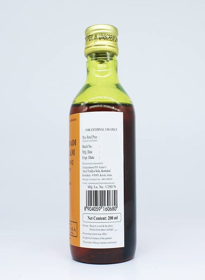 Kottakkal | Nalpamaradi Kera Tailam-200Ml (Pack Of 1) | Of Arya Vaidya Sala - Image 3