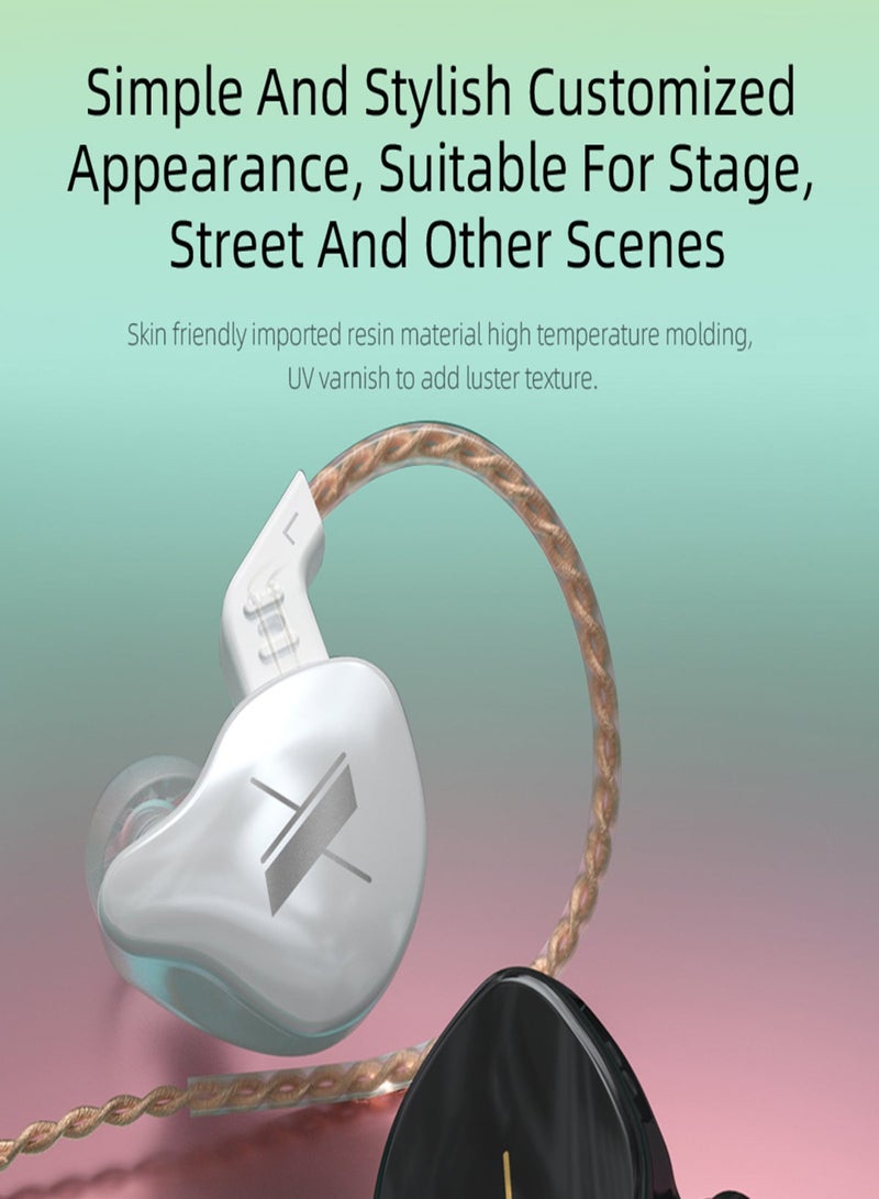 KZ EDX Pro X In-Ear Stage Monitor Headphone with Dual Magnetic Dynamic Unit, Shock Bass, and Detachable  Cable - Image 4