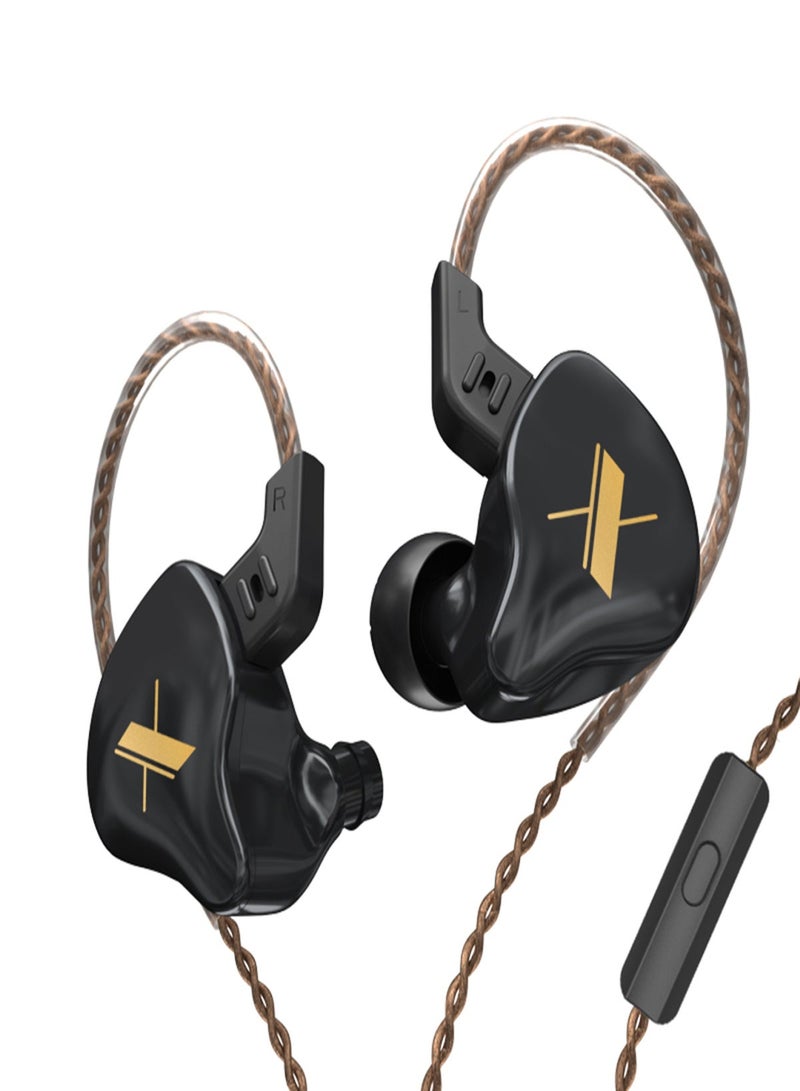 KZ EDX Pro X In-Ear Stage Monitor Headphone with Dual Magnetic Dynamic Unit, Shock Bass, and Detachable  Cable - Image 1