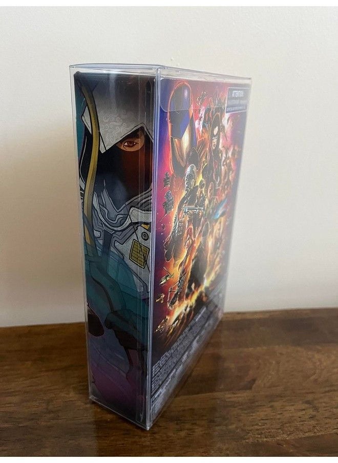 EVORETRO - Action Figure Display Case Compatible With Gi Joe Classified Series 6 Inch Star Wars Vintage Collection 3.75 Inches Clear Pet 0.40Mm Thick Plastic Protective Storage Box Pack Of 10 - Image 1