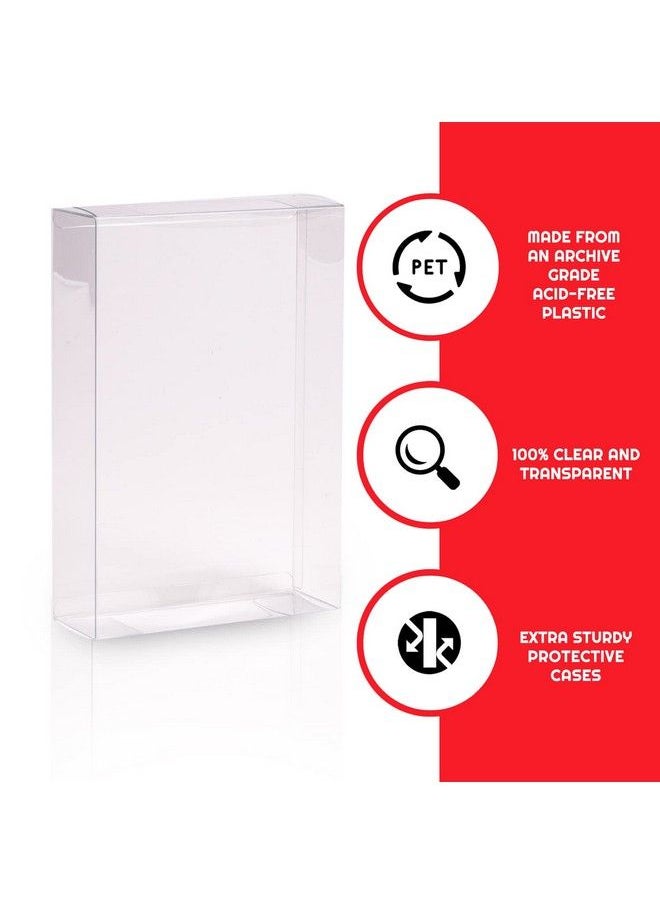 EVORETRO - Action Figure Display Case Compatible With Gi Joe Classified Series 6 Inch Star Wars Vintage Collection 3.75 Inches Clear Pet 0.40Mm Thick Plastic Protective Storage Box Pack Of 10 - Image 1