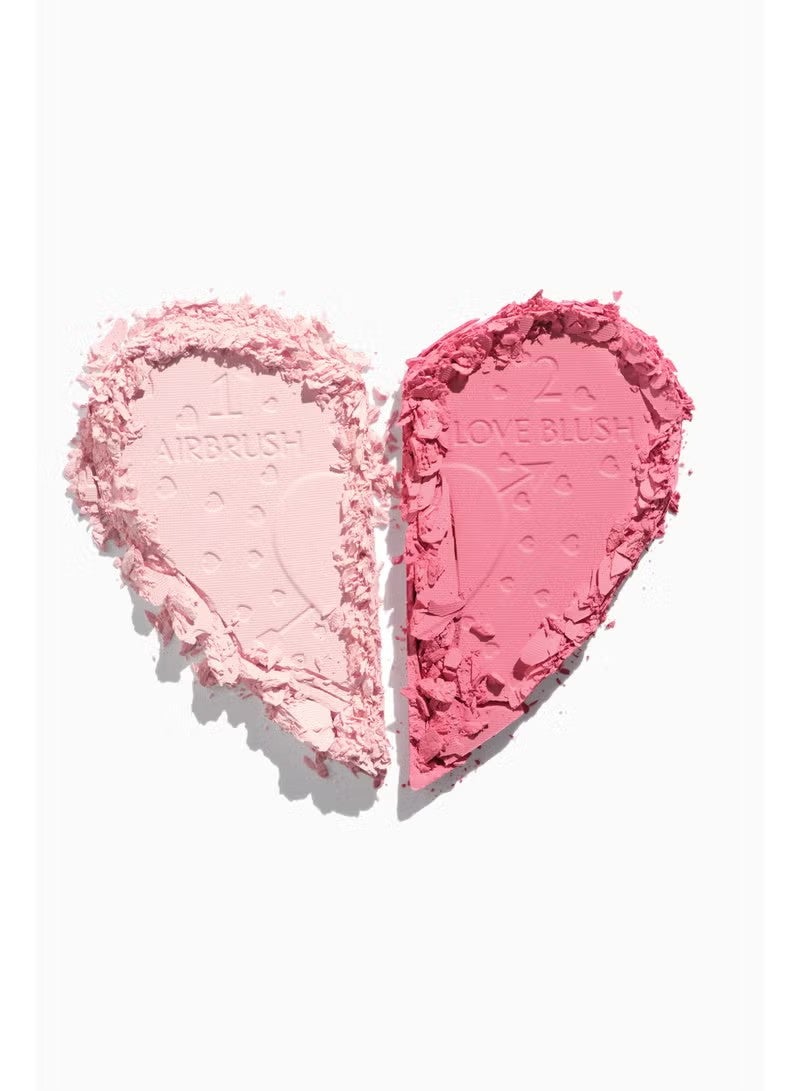 Charlotte Tilbury Pillow Talk Flawless Pink Charlotte’s Beauty Soulmates Face Palette, Brighten & Blush Powder Duo, Radiant Finish – 13g - Image 2