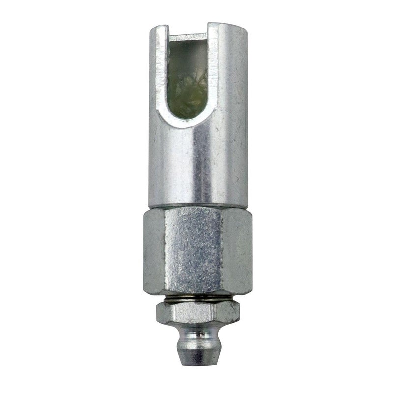 Pushon Slotted Right Angle 90 Degree Grease Coupler