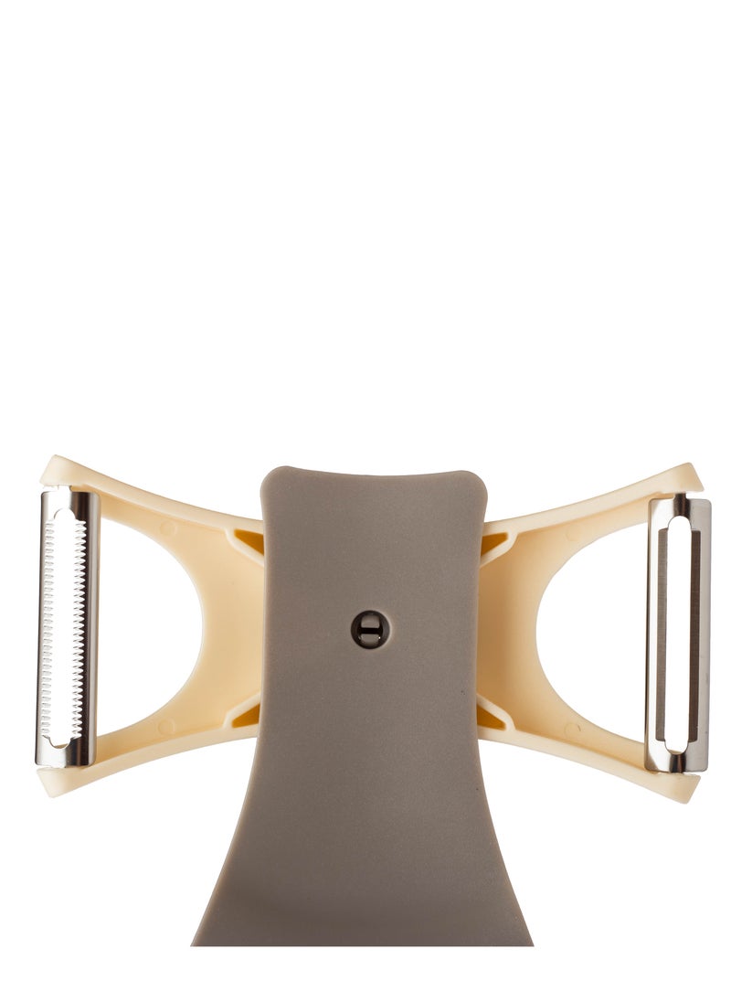 Dania - Double Vegetable Peeler Gray - Image 1