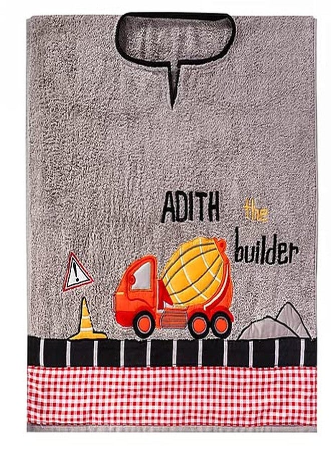 Pebbles by Maple Little Builder Towel Poncho (24 x 54)