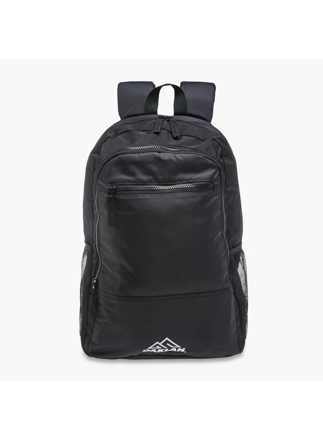 شو اكسبرس Boys Logo Print School Backpack with Adjustable Straps - 15x29x45 cm