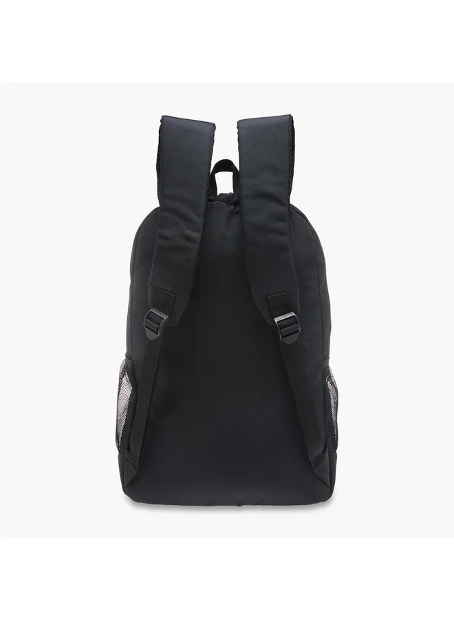 Oaklan by Shoexpress BLACK Boys Logo Print School Backpack with Adjustable Straps - 15x29x45 cm  | Best Price UAE