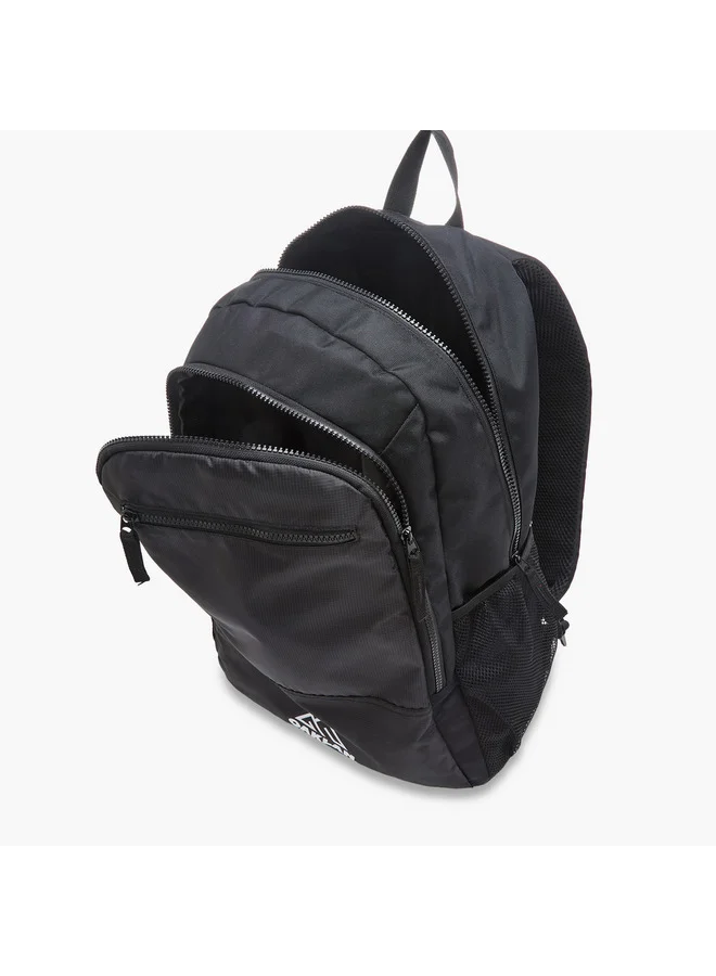 Oaklan by Shoexpress BLACK Boys Logo Print School Backpack with Adjustable Straps - 15x29x45 cm  | Best Price UAE