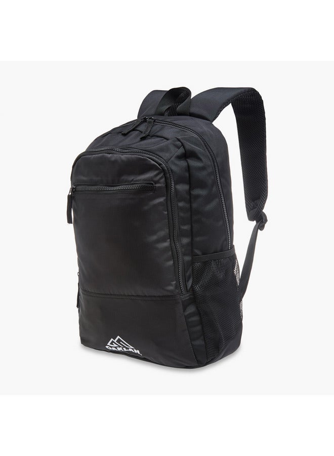 Oaklan by Shoexpress Boys Logo Print School Backpack with Adjustable Straps - 15x29x45 cm  - Image 2