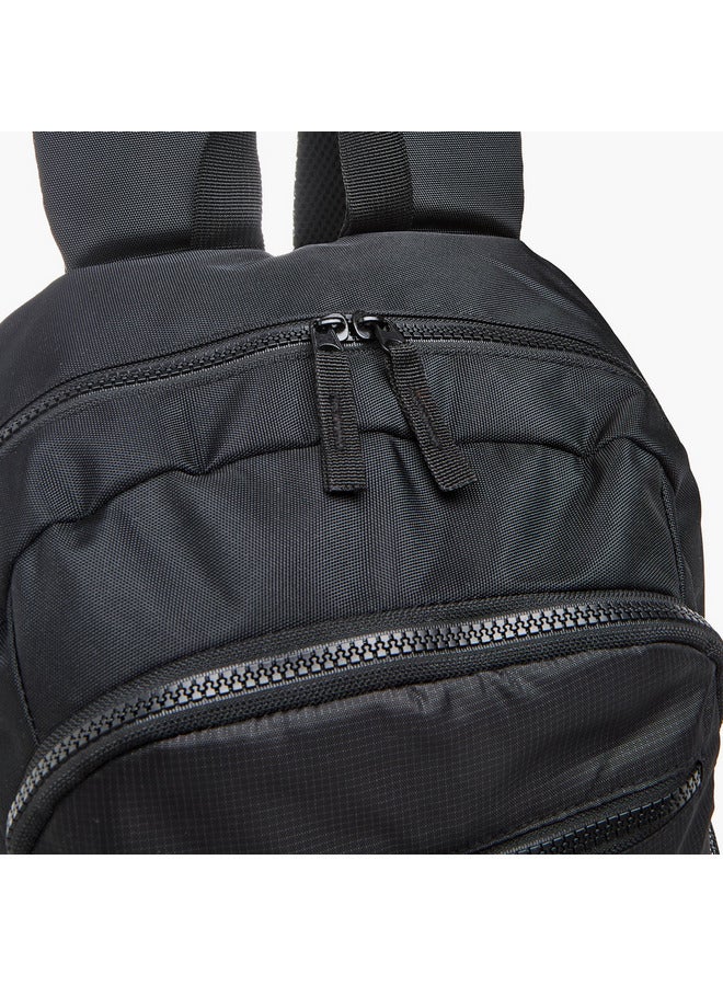 Oaklan by Shoexpress Boys Logo Print School Backpack with Adjustable Straps - 15x29x45 cm  - Image 5