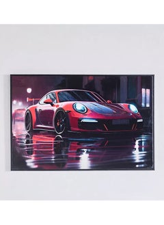 Home Box Ersel Car Framed Picture with High Gloss Surface - 60x90x2.8 cm  - Image 3