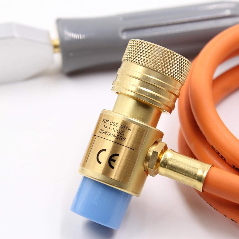 Cybring Double Valve Mapp Torch With 2 Head And Hose For Soldering - Image 4