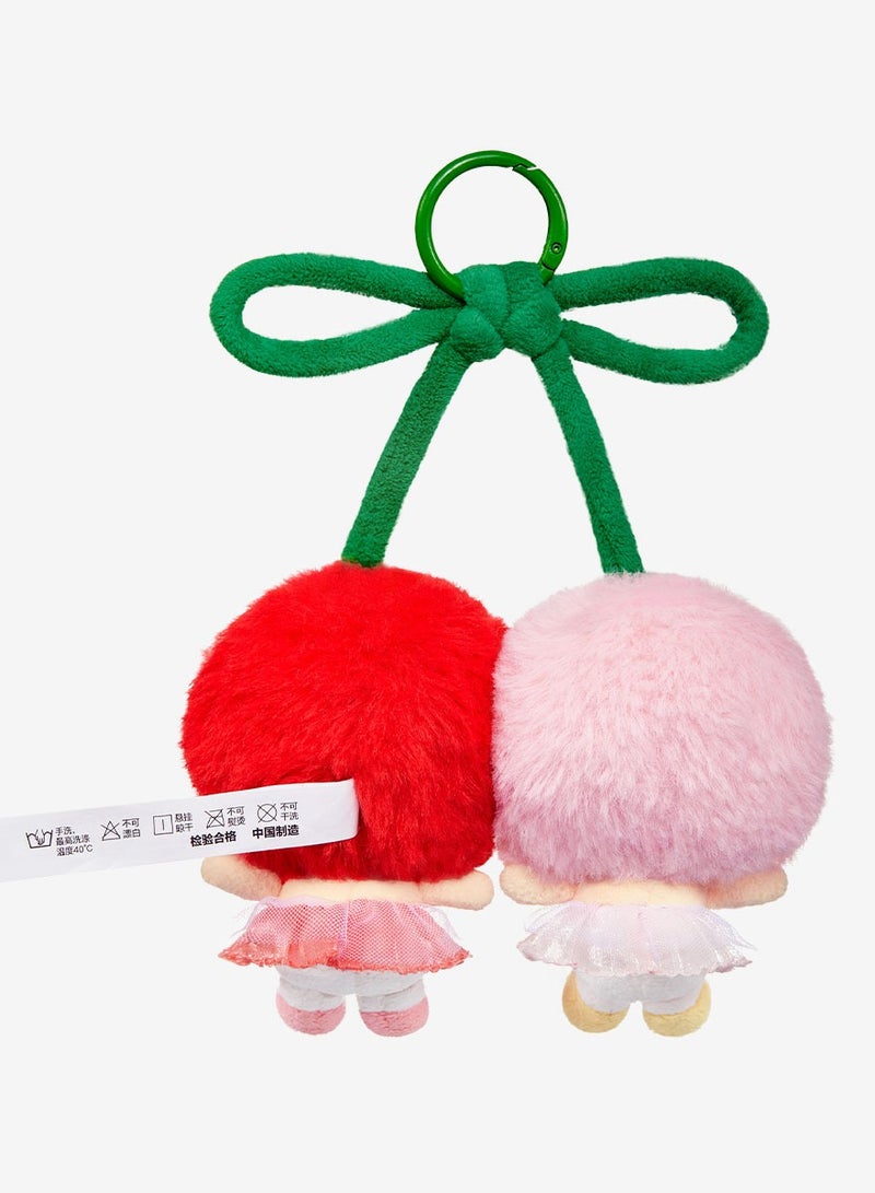 Pop Mart x Bobo & Coco CRYBABY Crying For Love Series-Vinyl Plush Hanging Card (Love You Cherry Much) - Image 2
