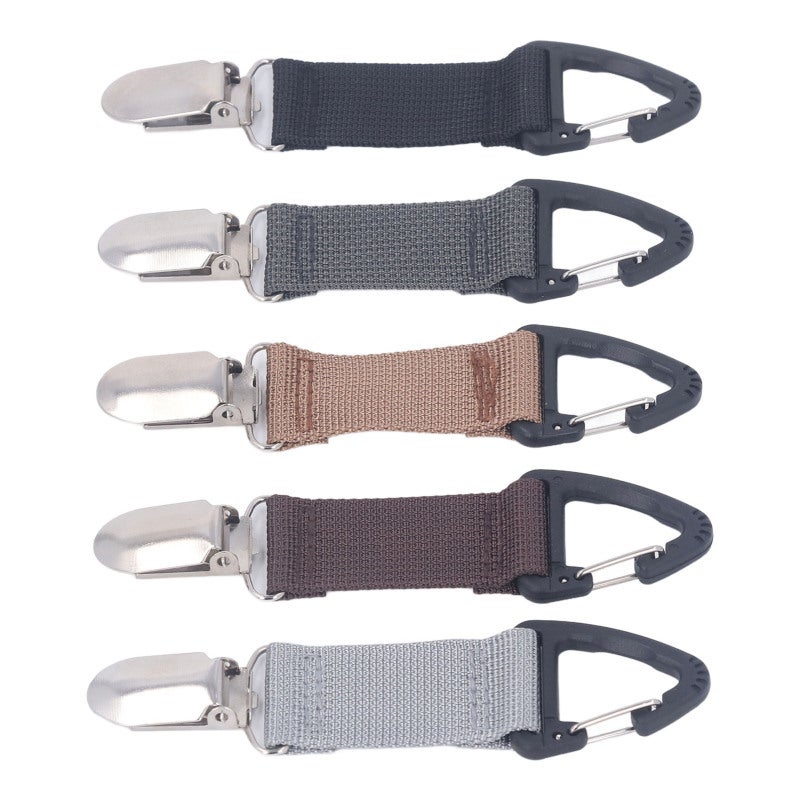 Hat Holder Clip: Elastic Band & Alloy Material, Hands Free, Easy to Use, Multifunctional Clip - Durable, Small Items Clip for Hiking, Travel, Daily Storage - Image 4