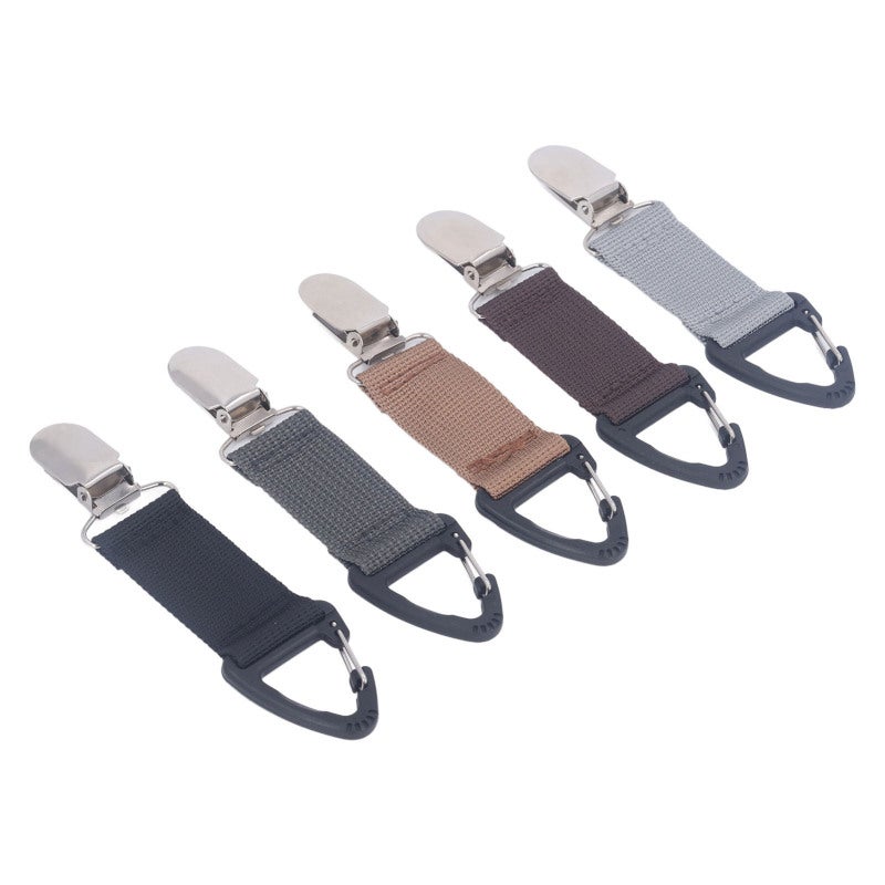Hat Holder Clip: Elastic Band & Alloy Material, Hands Free, Easy to Use, Multifunctional Clip - Durable, Small Items Clip for Hiking, Travel, Daily Storage - Image 1