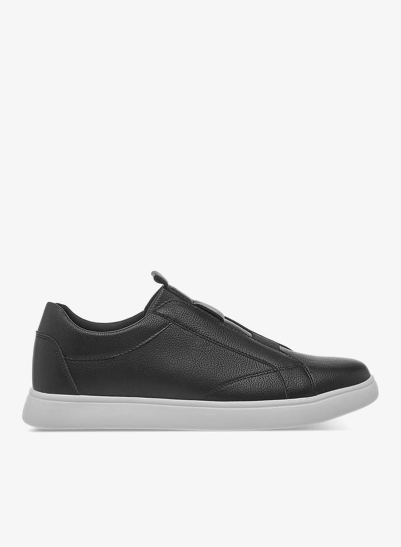 LBL by Shoexpress Men Textured Slip-On Sneakers with Pull Tabs - Image 1