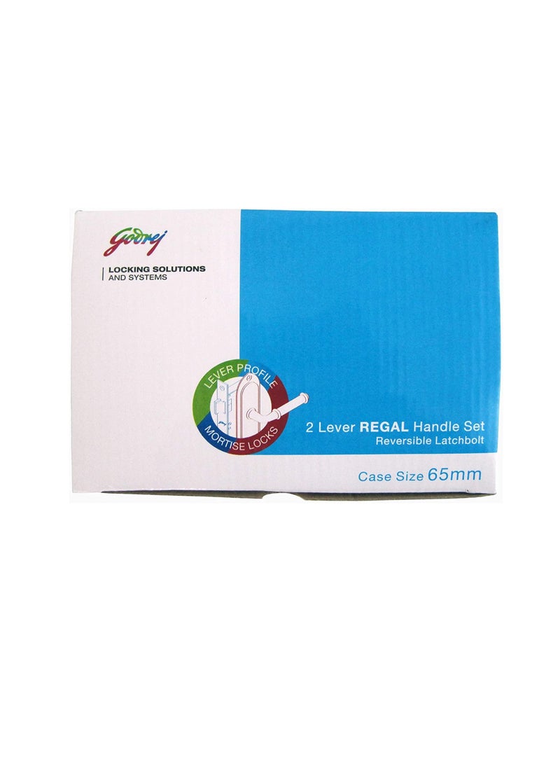 Godrej 2 Lever Chrome Finish Regal Handle Set - Image 3