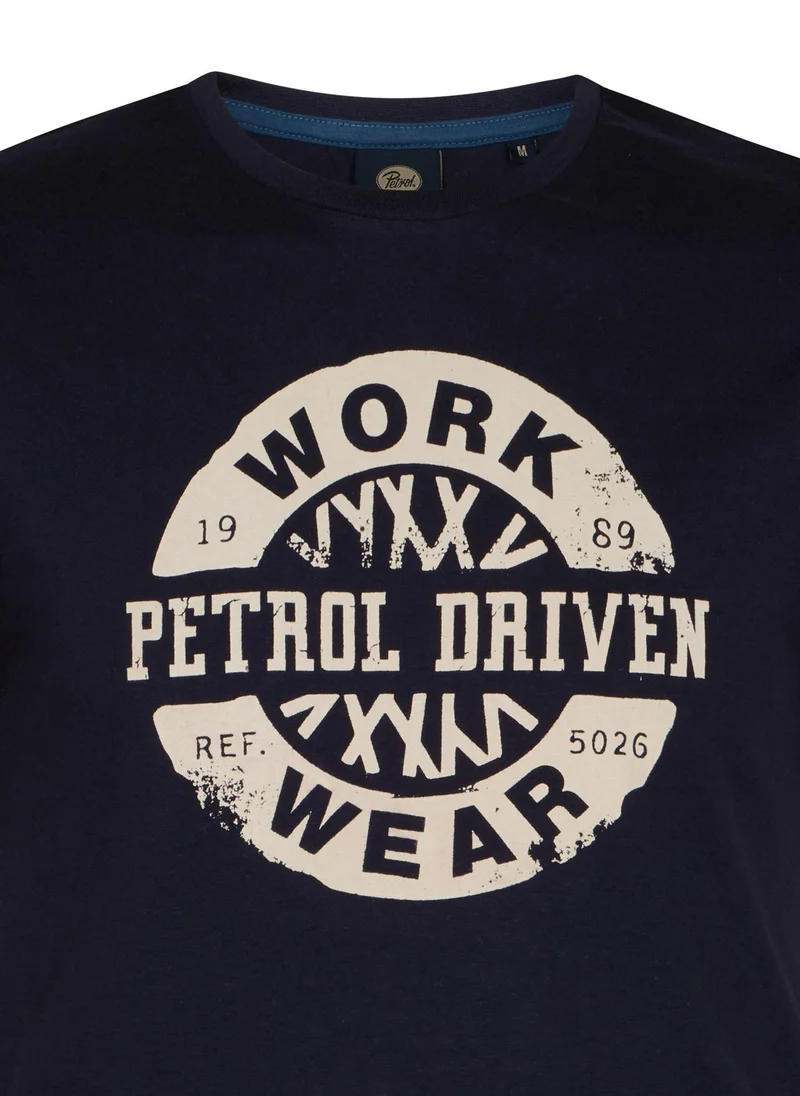 بترول اندستريز Men T-Shirt SS Classic Print