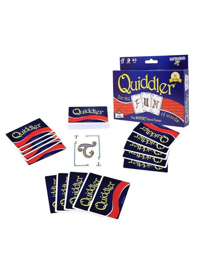 PlayMonster Quiddler â€” Card Game â€” Make Short Words With Cards to Win â€” For Family Game Nights â€” Ages 8+  - Image 4