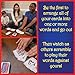 PlayMonster Quiddler Card Games for Kids Playing Cards Word Games Deck of Cards Fun Family Games for Kids and Adults Game Night Travel Games MultiPlayer Ages 8 - Image 3