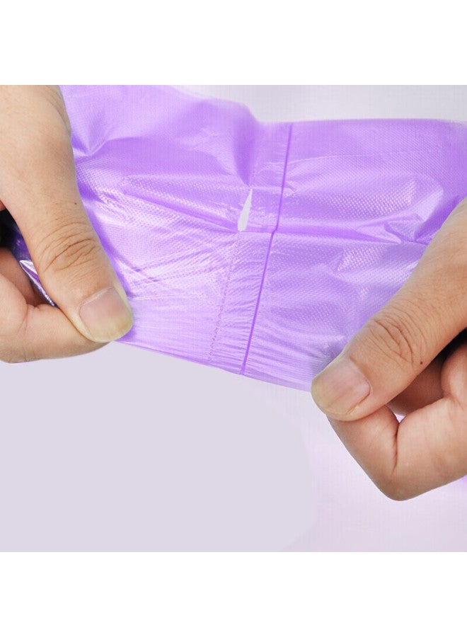 profit Lide Medium-sized Garbage Bags, 150 Count, Economical For Home Use, 5 Rolls, 45*50cm, Waste Sorting, Purple - Image 3