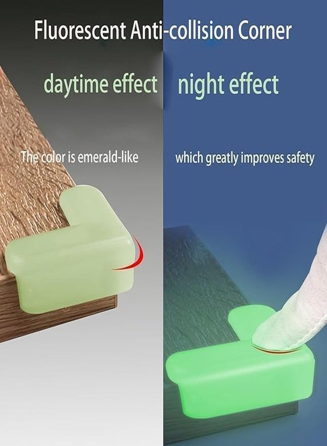Bitrexup مجموعة Bitrexup المكونة من 10 قطع لحماية زوايا الطاولات المنزلية، واقيات زوايا الطاولات المستديرة، واقيات زوايا آمنة للأطفال الصغار، واقيات زوايا مضادة للصدمات ذات الحواف الحادة للأطفال (زاوية خضراء) - Image 3