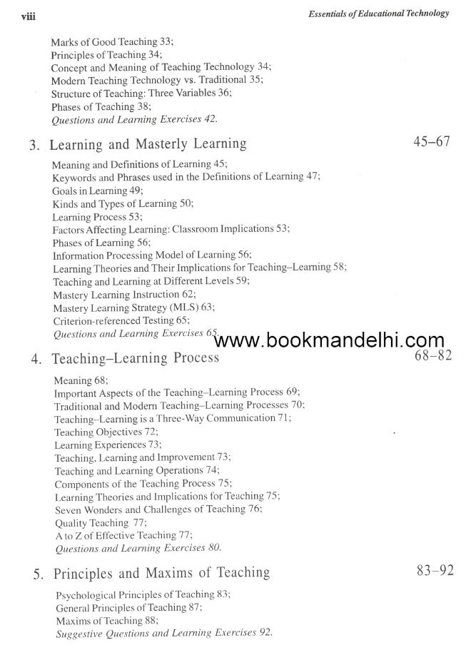 Essentials Of Educational Technology 3/e [Paperback] [Jan 01, 2014] AGGARWAL  - Image 3