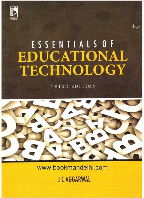 Essentials Of Educational Technology 3/e [Paperback] [Jan 01, 2014] AGGARWAL