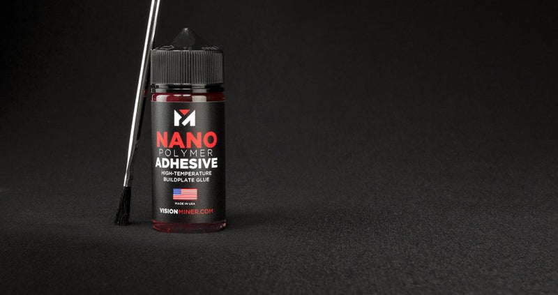 Vision Miner Nano Polymer Adhesive (120ml) - Ultimate 3D Printing Bed & Build Plate Adhesion - No Mess, Non-Toxic, Works for PLA, ABS, PEI, PEEK, Nylon, PC and More. Easy Application, Easy to Clean! - Image 5