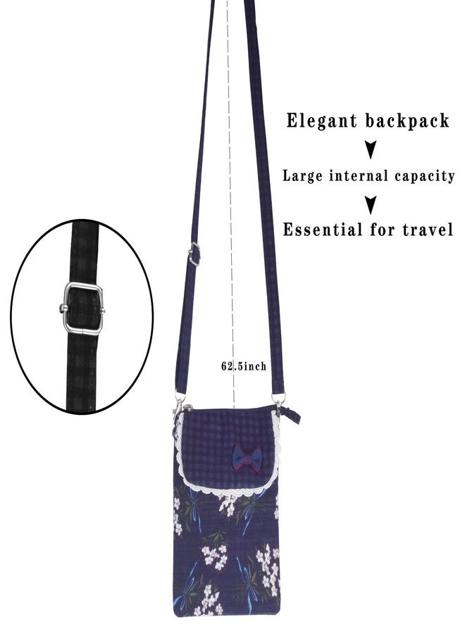 LassZone Canvas Crossbody Bag Small Cellphone Purse Wallet for Women Summer Beach Bag Multi Pocket Shoulder Bag Handbags - Image 5