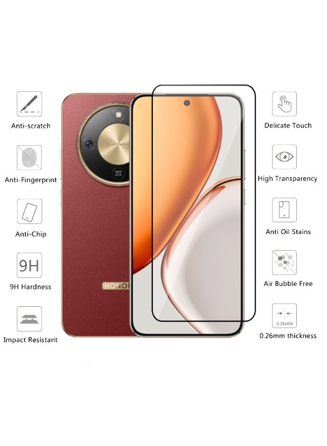 كومبي واقي شاشة وكاميرا 2 في 1 لهاتف Honor X9d 5G - شفافية عالية وتغطية كاملة للحماية من الخدوش والصدمات - Image 4