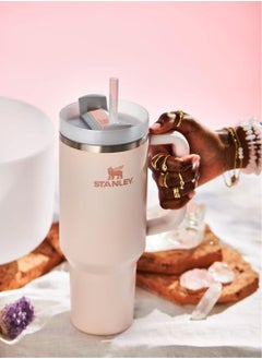 40oz Stanley Quencher H20 Flowstate Stainless Steel Vacuum Insulated Tumbler with Lid and Straw for Water, Iced Tea or Coffee, Smoothie and More, Cream (Rose Quartz) - pzsku/Z353D2199874F6B6D261EZ/45/_/1724826820/3176a8b1-27ca-4fd2-aa1d-76ae966b33eb