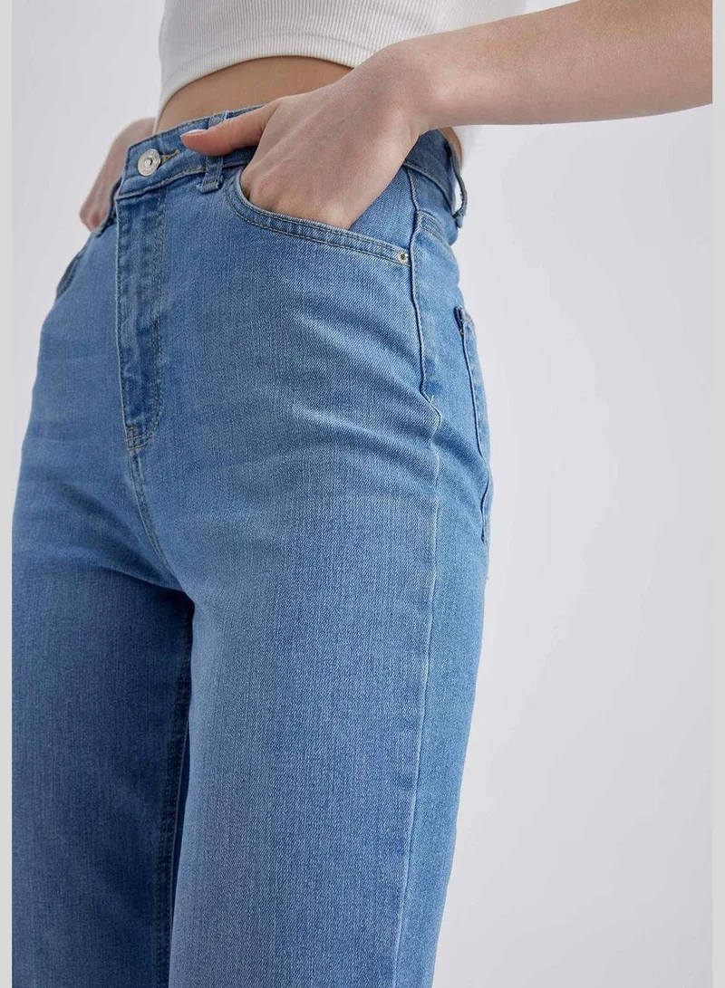 ديفاكتو Woman Slim Flare Denim Trousers