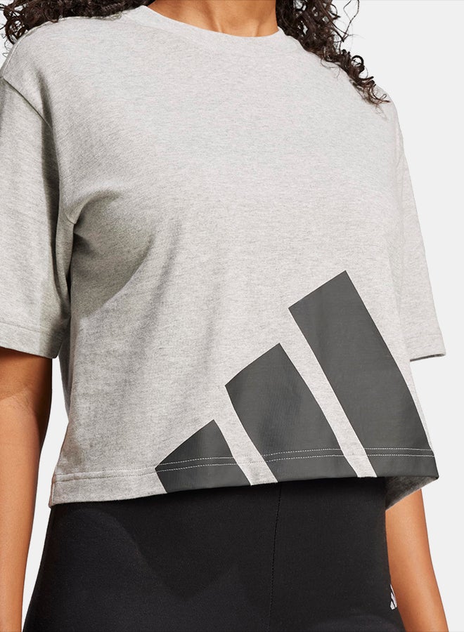 Adidas Essentials Big Logo Boyfriend T-Shirt - Image 5