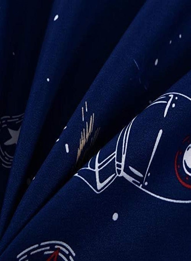 MAG 4 Pcs Bedding Set Space Sheets,Galaxy Planets Stars Full Sheet Set for Kids Teens Boys Girls and Space-Lovers, Super Soft Microfiber, 1 Fitted Sheet 14''Deep Pocket +1 Flat Sheet+2 Pillowcase. - Image 5