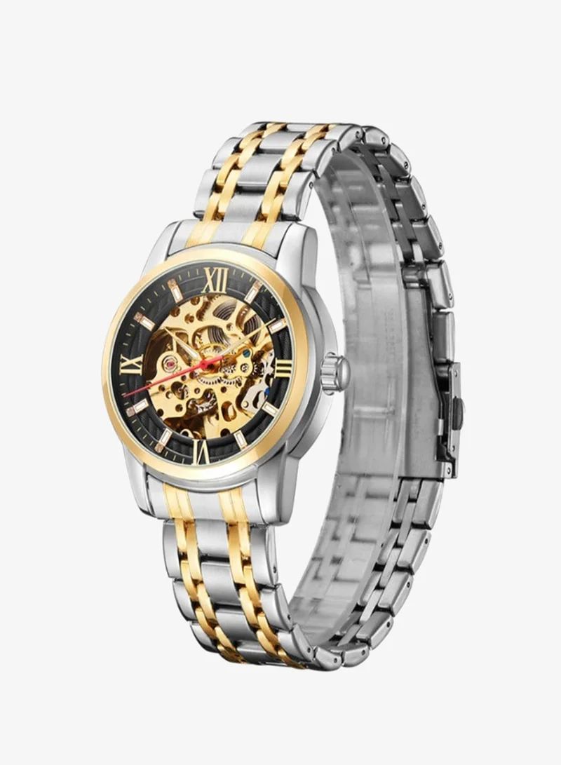 KENNETH SCOTT Stainless Steel Mechanical Watch K22311-TBTB - 41 mm