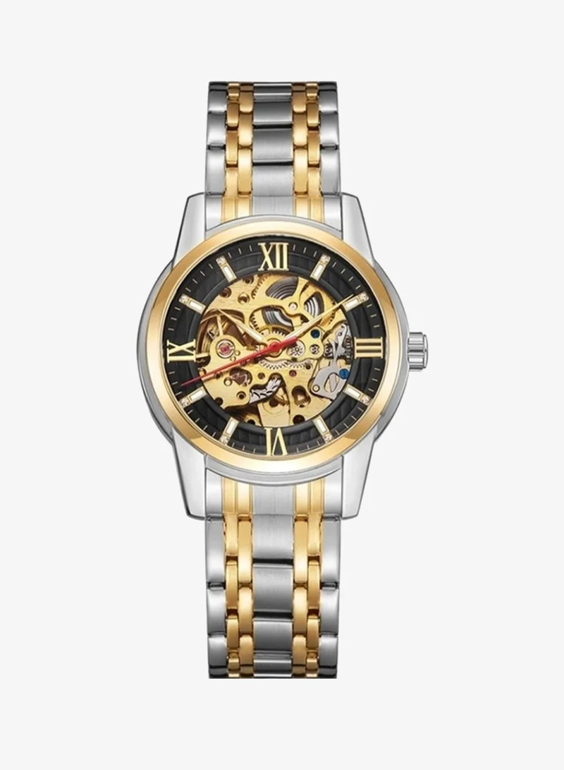 KENNETH SCOTT Stainless Steel Mechanical Watch K22311-TBTB - 41 mm