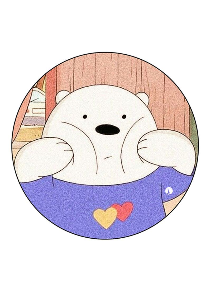 RKN We Bare Bears Printed Mouse Pad  Multicolour