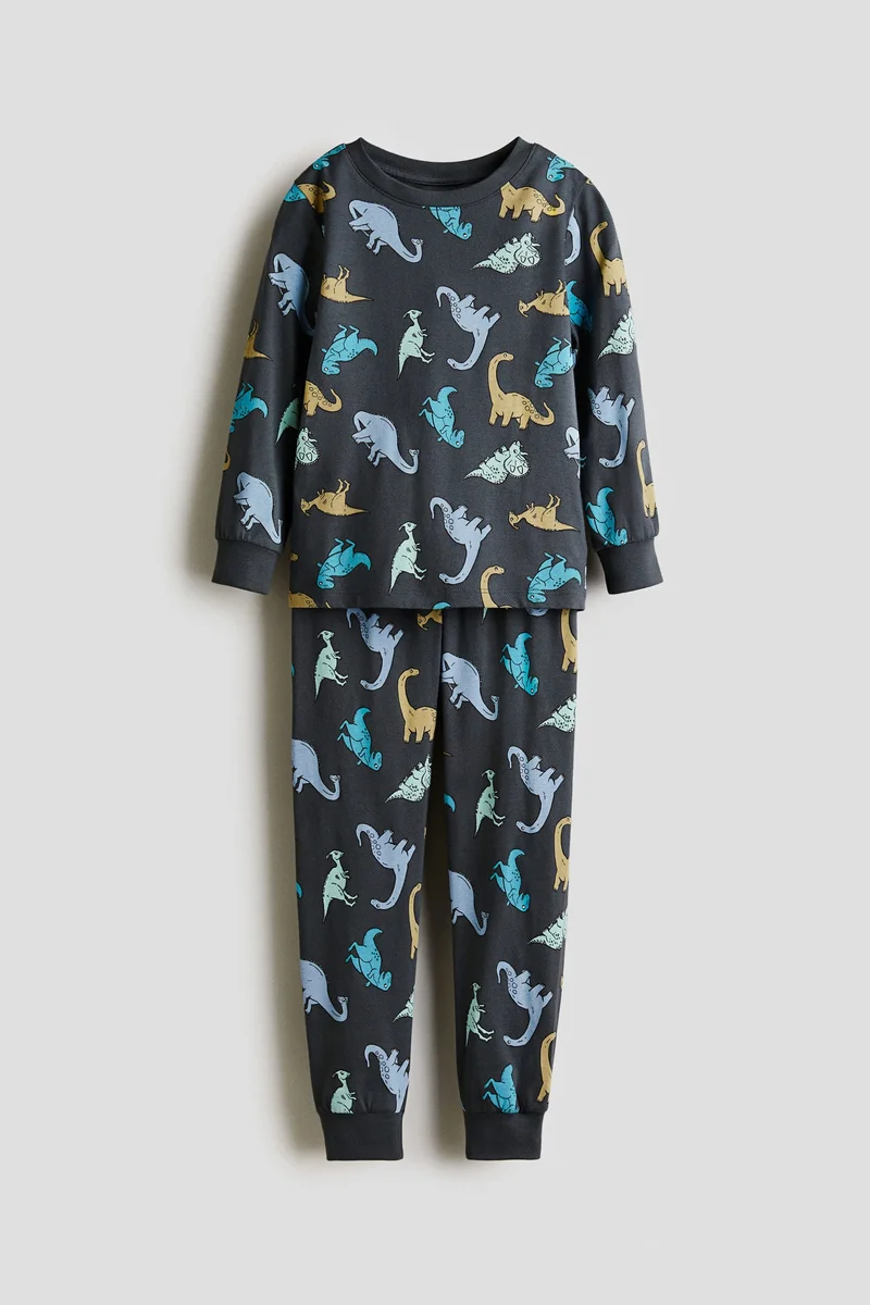 H&M Patterned jersey pyjamas