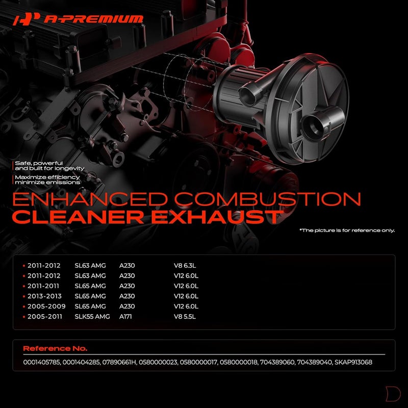 A-Premium Secondary Air Injection Smog Pump for Mercedes-Benz - Image 3