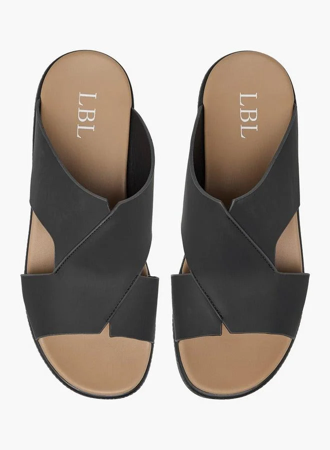 LBL by Shoexpress Men Cutout Slip-On Sandals