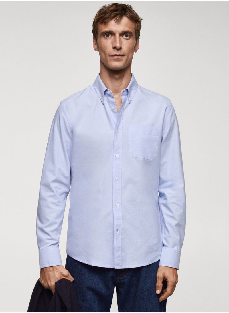 Mango Man - Essential Regular Fit Shirt - Image 1