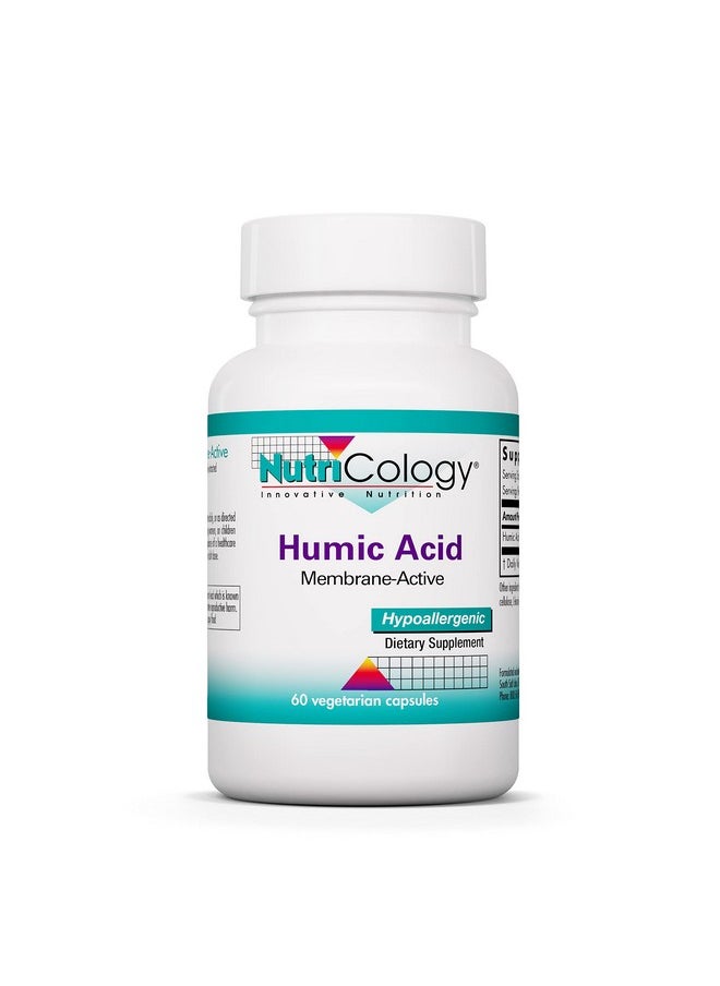 Nutricology - Humic Acid Membrane Active Immune Support 60 Vegetarian Capsules - Image 1