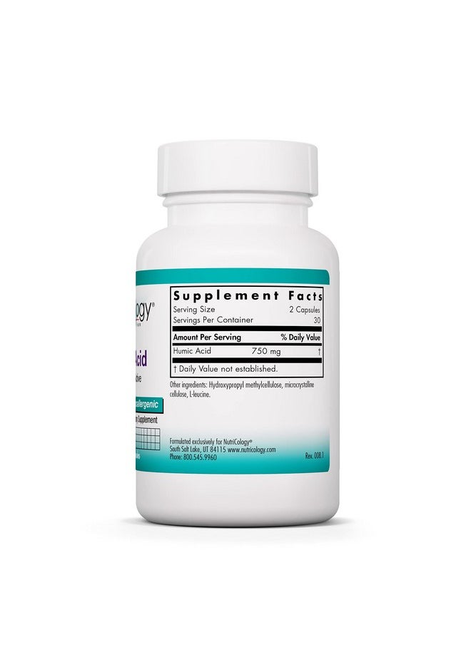 Nutricology - Humic Acid Membrane Active Immune Support 60 Vegetarian Capsules - Image 1